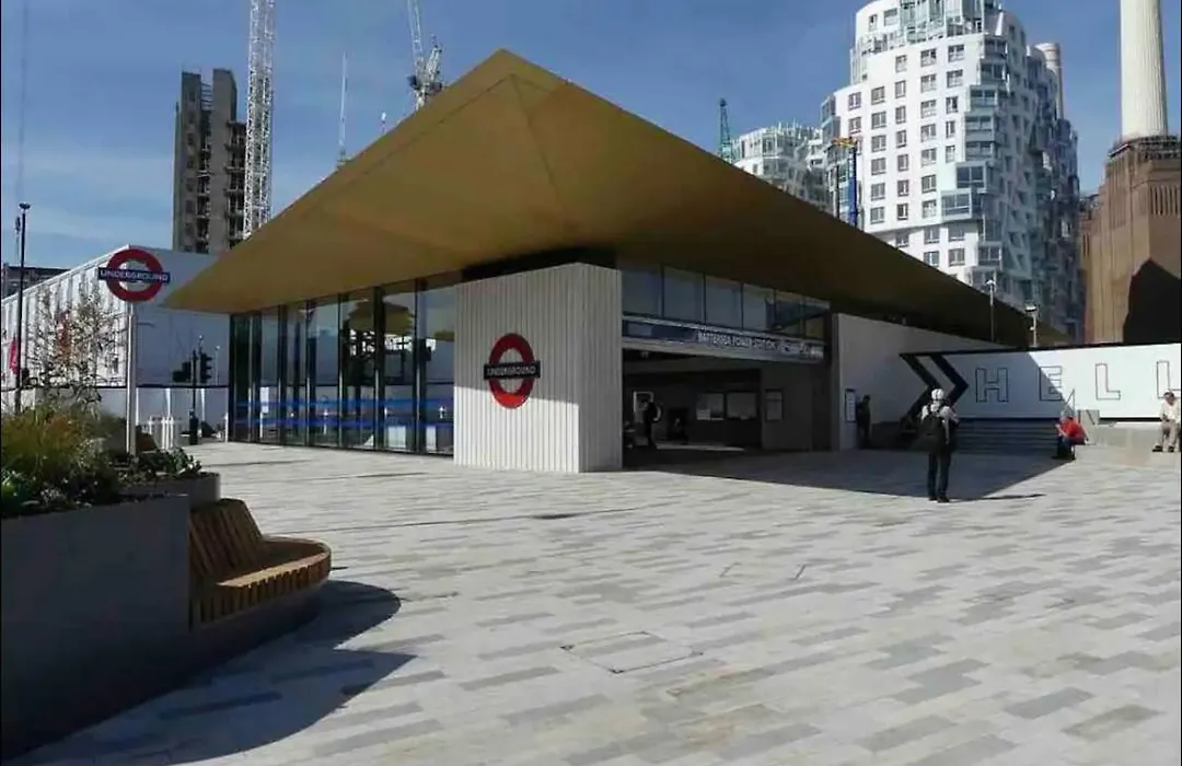 Central Location! Double Bedroom 2 Mins Walk From Battersea Power Underground Station!-1