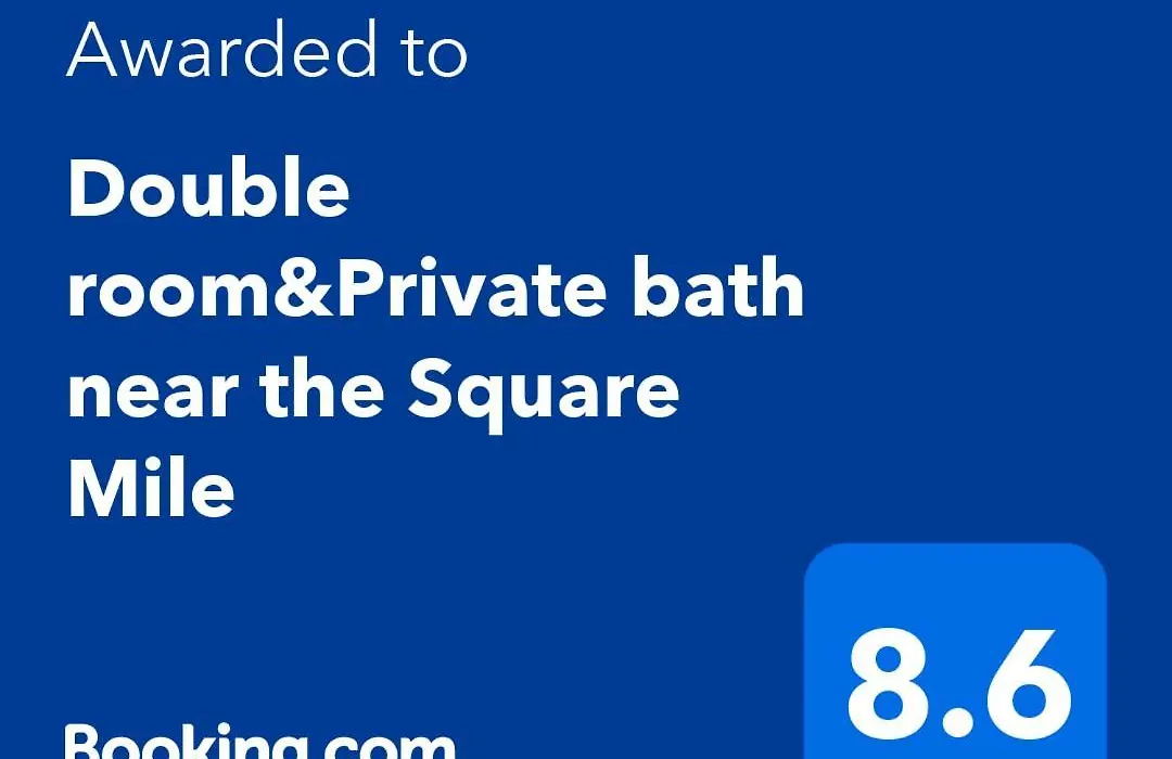 Double Room&Private Bath Near The Square Mile-1