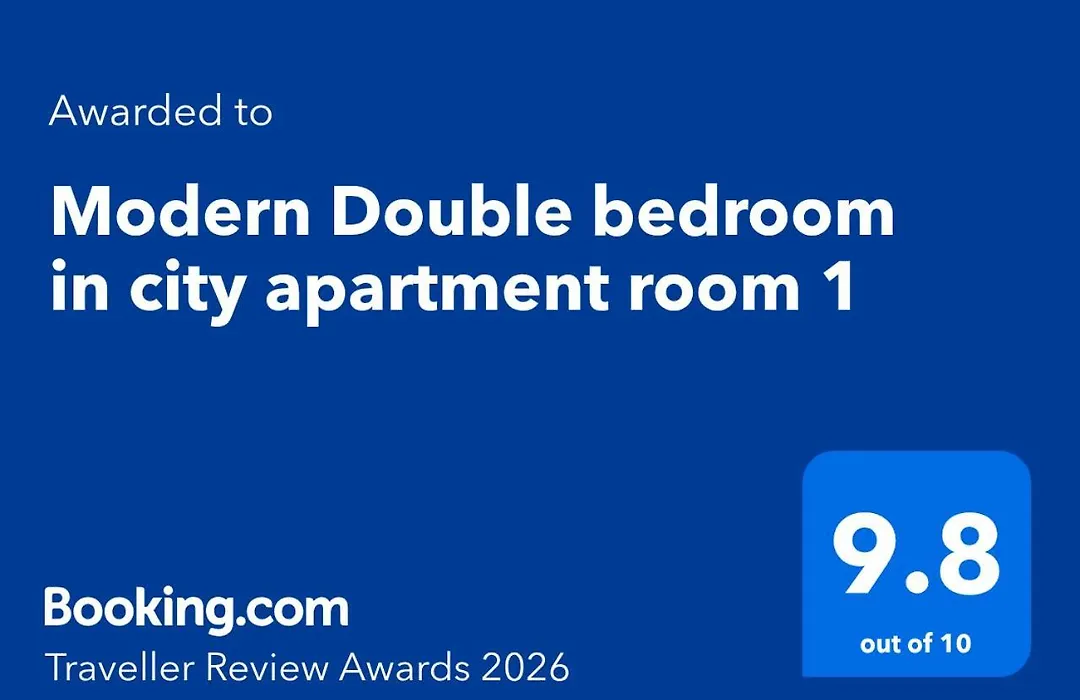 Modern Double Bedroom In City Apartment Room 1-1