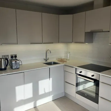 Stylish 1 Bed Flat With Private Terrace In Wimbledon - 3 The Queens-2