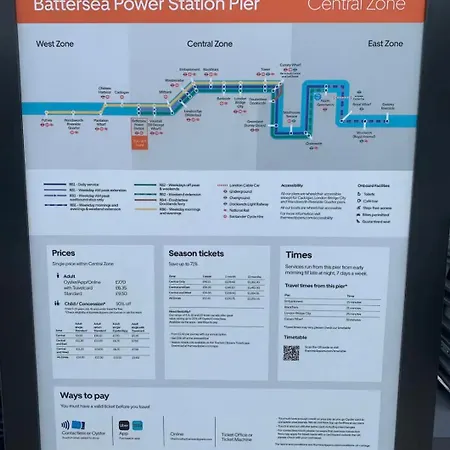 Central Location! Double Bedroom 2 Mins Walk From Battersea Power Underground Station!-3