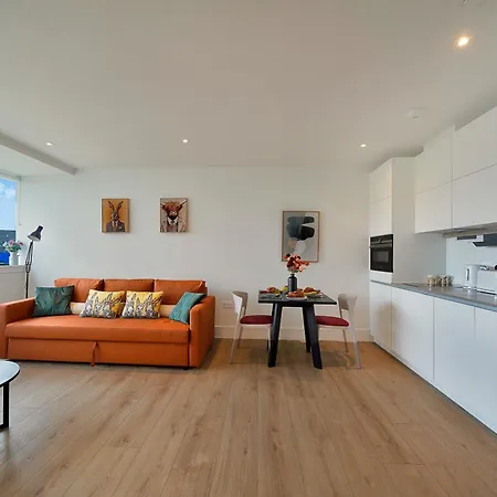 Large Cosy Studio Apartment Next To Stadium With Gym-2