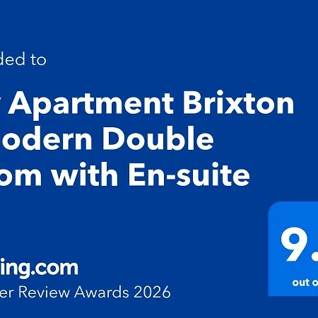 My Apartment Brixton - Modern Double Room With En-Suite-3