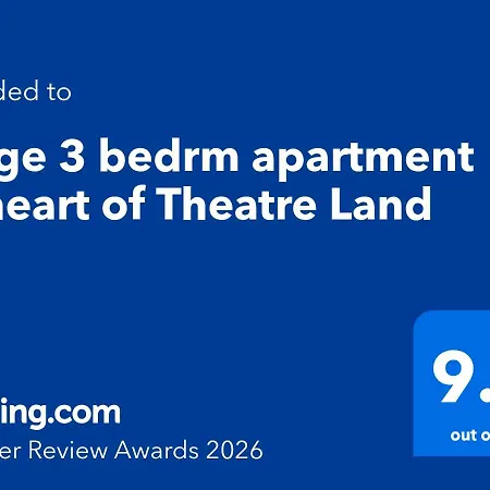Large 3 Bedrm Apartment In Heart Of Theatre Land-2