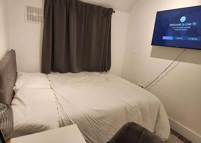 Flat With Work Station, Monitor, Smart Tv & Netflix