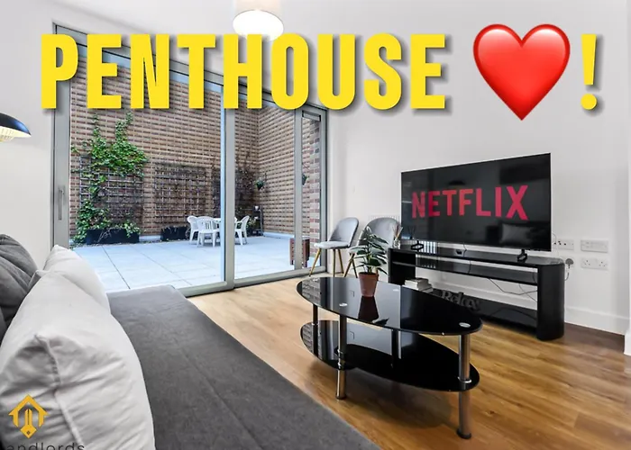 Exclusive 3 Bed 3Bath Penthouse Near Canary Wharf