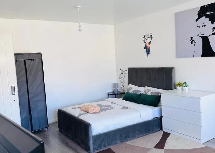 Modern Room In A 4 Bedroom Flat In , Shared Bathroom!