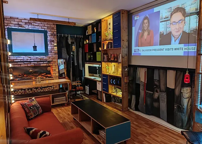 Unique Penthouse With Home Cinema, Panoramic Views & Eco-Chic Design