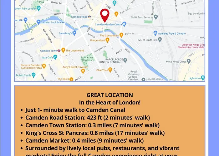 Camden Luxury Studio Flats And En-Suit Rooms Londra