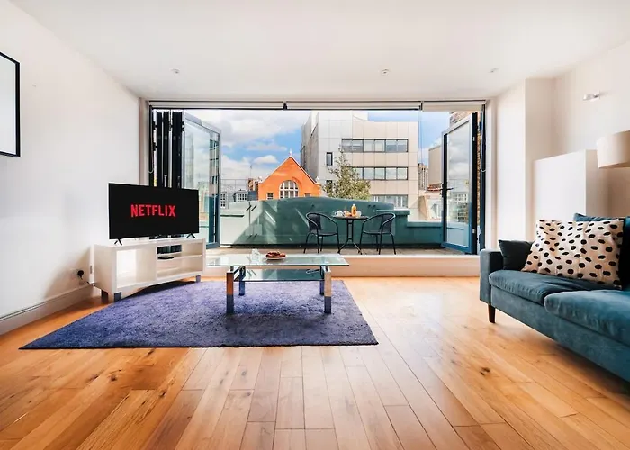 Loft Apartment In Farringdon With A Terrace