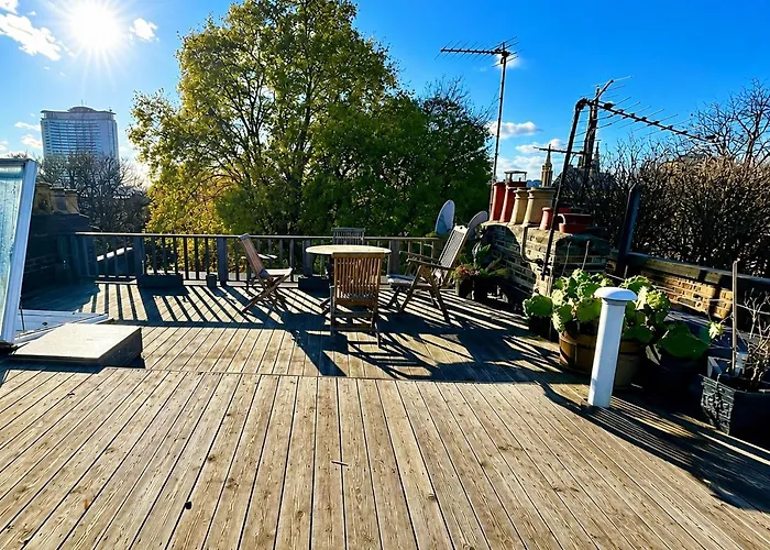 Sunny 2 Bedroom, 2 Bathroom With Rooftop In Central London