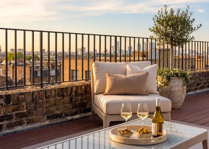 Shard View On Terrace 4Br Rare London Stay, Cinematic Scenes For 10